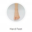 hard feet