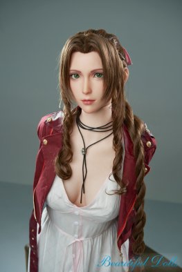 Game Lady Silicone sex doll 167cm Aerith from Final Fantasy