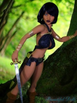 Bella sex doll warrior